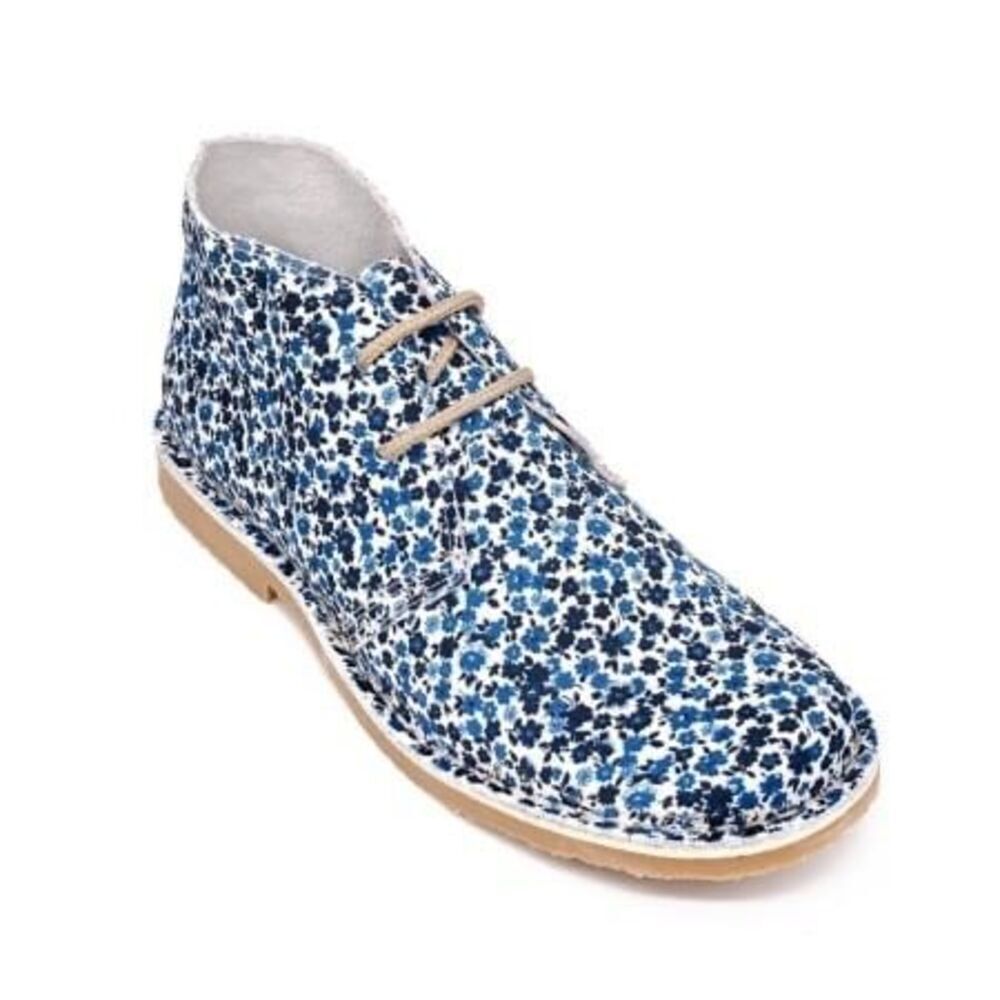 HAPPY desert boots in blue